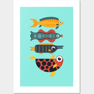 Aquarium Posters and Art